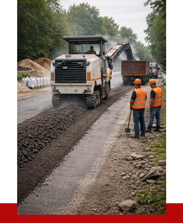 Фрезерованный асфальт в Белореченске от 2232 р./куб. | ПРОНЕРУДБлч