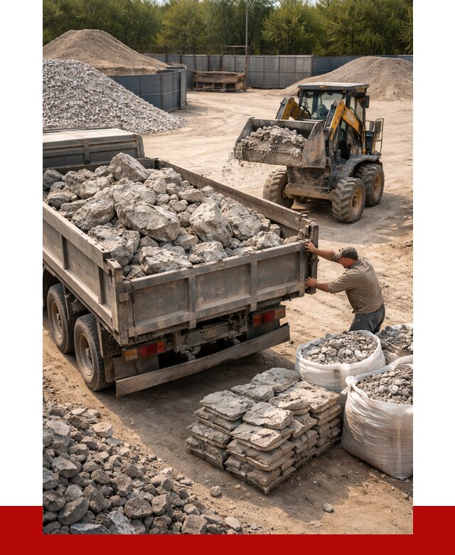 Купить бой бетона с доставкой в Белореченске от 4869 р. | ПРОНЕРУДБлч