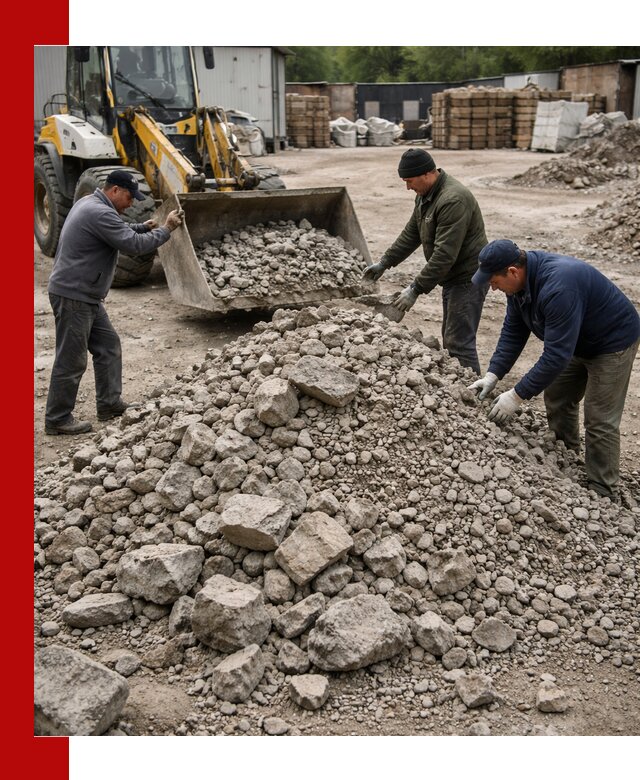 Демонтаж и вывоз бой бетона в Белореченске