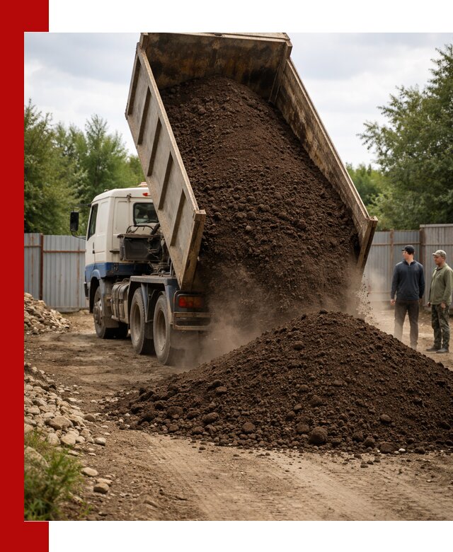 Доставка самосвалом 10 кубов в Белореченске быстро и надёжно