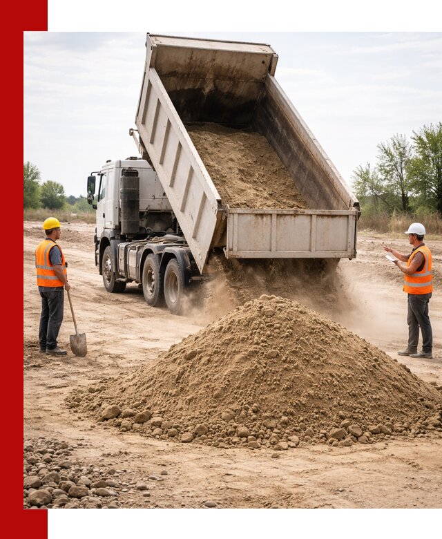 Доставка самосвалом 15 кубов в Белореченске за город и по городу