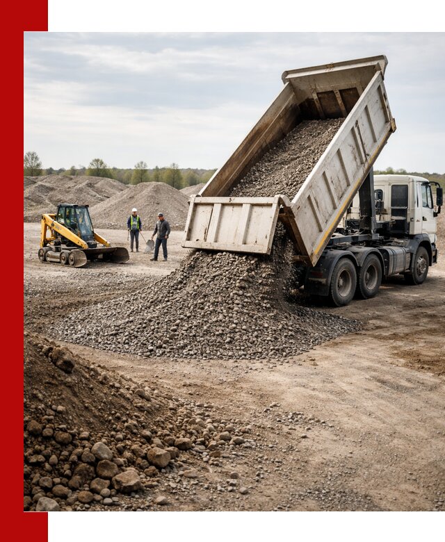 Доставка самосвалом 25 м³ в Белореченске быстро и надежно