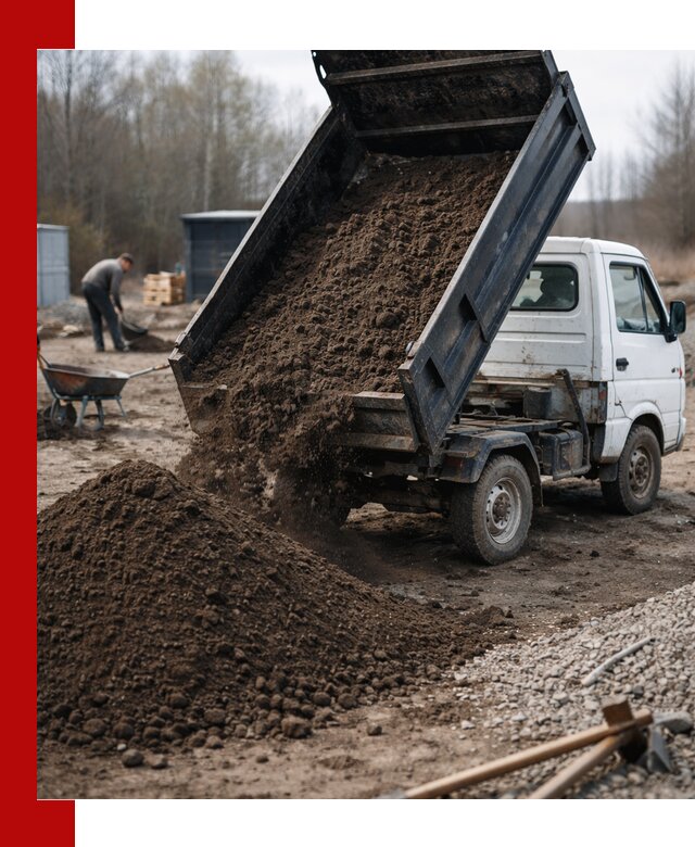 Аренда минисамосвала в Белореченске для доставки сыпучих материалов