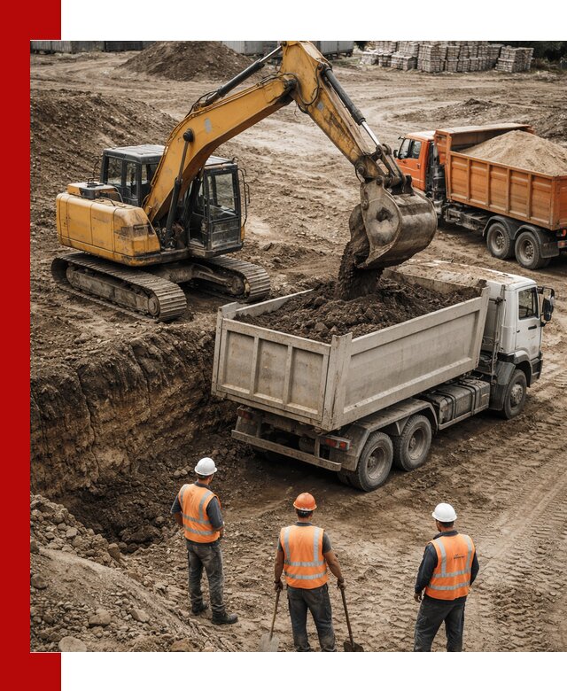 Разработка грунта для строительства и благоустройства в Белореченске