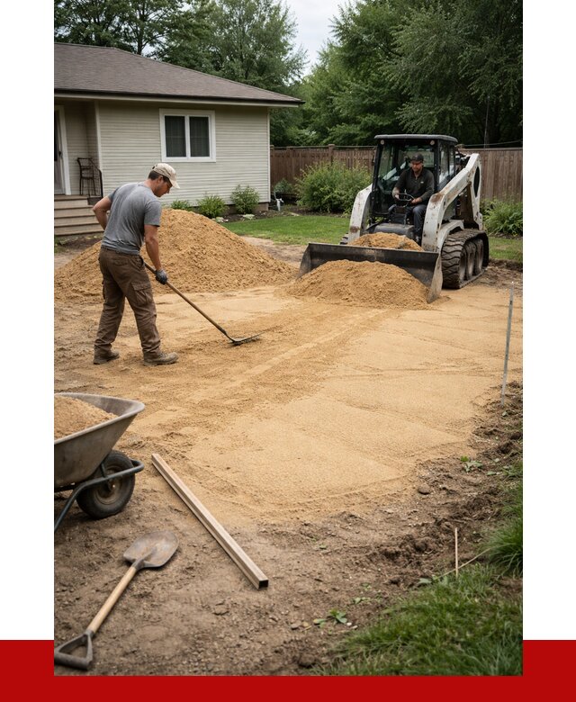 Отсыпка участка песком в Белореченске, от 2536 р., ПРОНЕРУДБлч