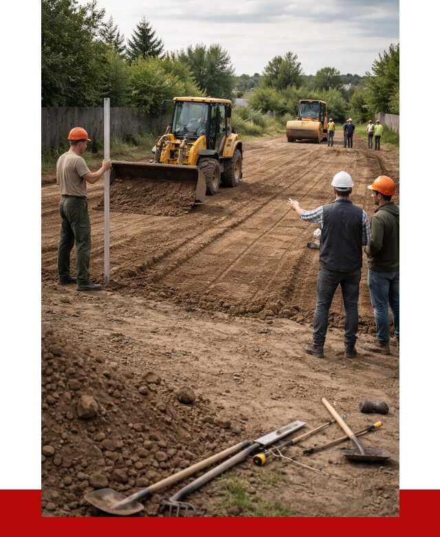 Планировка участка грунтом в Белореченске от 4565 р ПРОНЕРУДБлч